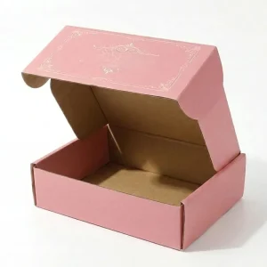 Custom Packaging Boxes Cosmetic Mailer Skincare Courier Corrugated Shipping Box Paper Carton Packing