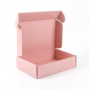 Custom Packaging Boxes Waterproof Printed Corrugated Mailer With Sponge Lining Eco Friendly Rectangular Carton For Shipping
