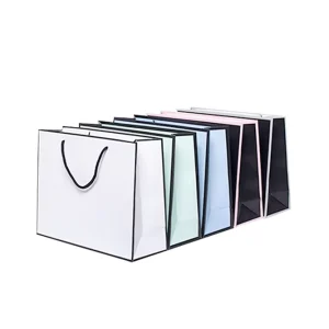 Custom Paper Bag With Logo Luxury Paper Bag Clothing Paper Bags
