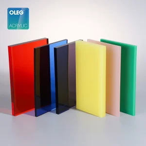 Custom Perspex Virgin Plastic 3mm Laser Cutting Colorful Cast Acrylic Sheet PMMA Plastic Sheet Board Plate Panel