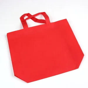 Custom Plastic Bags Eco Friendly Non Woven Durable Tote Bags Custom Shopping Bag Reusable Foldable Promotional Gift Packaging