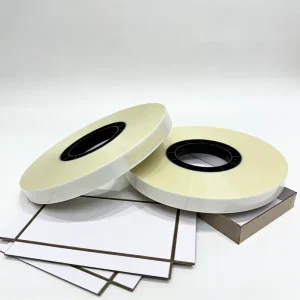 Custom Plastic Corner Pasting Adhesive Paper Tape Transparent PET Film Tape