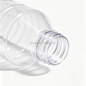 Custom Plastic Empty Bottle for Drinks Oil Juice with Cap