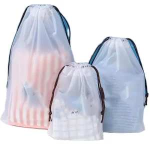 Custom Plastic Shopping Bag Plastic Bag Custom Logo Backpack Strap Plastic Bags for Packing