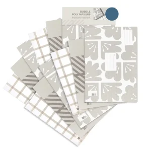 Custom Poly Bubble Mailers Multiple Camel Colors Padded Shipping Envelopes for Small Business