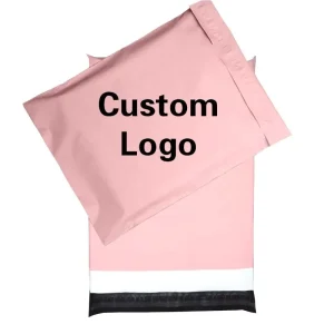 Custom Poly Mailer Bags Recyclable Biodegradable Garment Shipping Bags for Apparel Delivery Self Adhesive