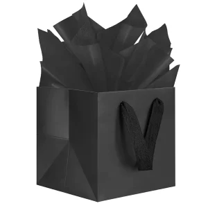 Custom Premium Biodegradable Durable White Card Paper Bags for Luxury Merchandise and High End Business Packaging