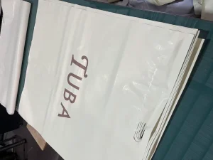 Custom Printed Handle Poly Mailer Bags with Logo Self Adhesive Shipping Bags for Clothing Packaging E Commerce Retail