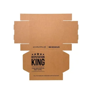 Custom Printed Interior Easy Open Tear Strip Corrugated Folders Handle Foldable Brand Promotion Paper Boxes Online Retail