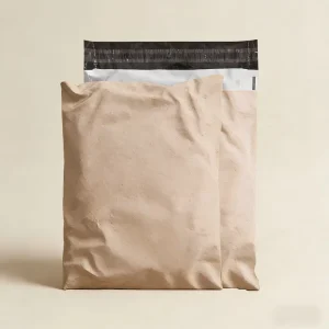 Custom Printed LDPE Poly Mailer Bags with Custom Logo Biodegradable Resealable Self Adhesive Seal for Clothing Courier Parcel
