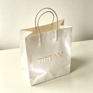 Custom Printed Logo Kraft Paper Bag with Twisted Handle Eco friendly Shopping Packaging Bags Recycled Tote for Retail
