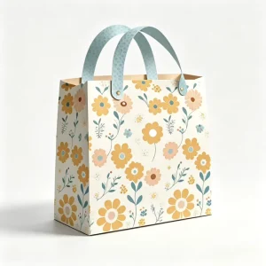 Custom Printed Logo Thick Kraft Paper Shopping Bags for Apparel Stores Cosmetics Boutique Gift Packaging