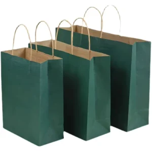 Custom Printed Logo White Craft Shop Large Luxury Kraft Packing Shopping Paper Bag for Supplier