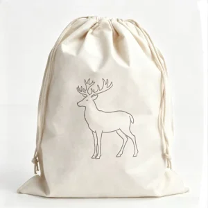 Custom Printed Non Woven Drawstring Dust Bags Breathable Garment Shoe Protective Storage Pouches