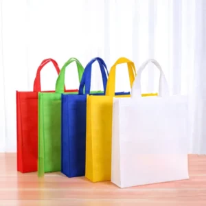 Custom Printed Non Woven Tote Bag Promotional Shopping Bags Reusable Eco Friendly Advertising Bags