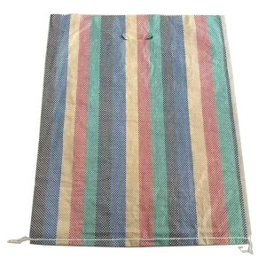 Custom Printed PP Woven Bags with Handles Reusable Polypropylene Shopping Rice Corn Feed Packaging Bags OEM Factory