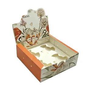 Custom Printed Paperboard Products Packaging Display Box with Logo
