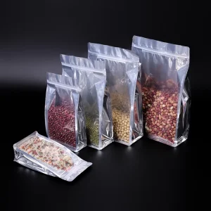 Custom Printed Plastic Shopping Bags Food Grade PE Die Cut Handle Packaging Bag OEM ODM
