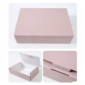 Custom Printed Recyclable Shipping Corrugated Cardboard Box Logo Matt Lamination UV Coating for Socks Packaging