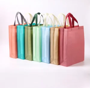 Custom Printed Recyclable Shopping Bag Color Non Woven Garment Bag with Logo Eco friendly Fabric