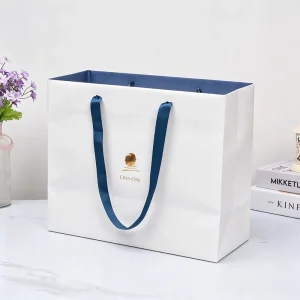 Custom Printed Shopping Bags With Logo for Clothing Apparel and Boutique Brands