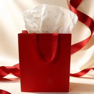 Custom Printed White Cardboard Paper Shopping Bags with Logo Bulk Luxury Gift Bags for Boutique Apparel Packaging