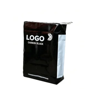 Custom Printing Double Layered Misaligned Exhaust Valve Bags Moisture Proof Plastic Sacks Used for Carbon Black
