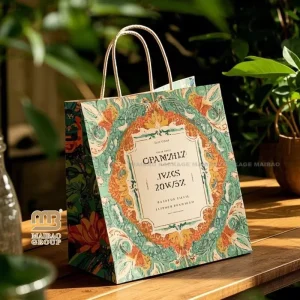 Custom Printing Shopper Paper Bag Paper Bag High Quality Kraft Paper Bags With Handles