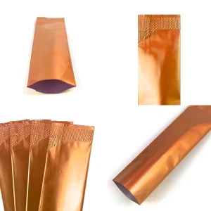 Custom Printing Small Size Disposable Plastic Mylar Bag Aluminum Foil Three Side Seal Pouch with Tear Notch