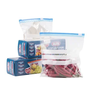 Custom Reclosable Transparent Two Gallon Zip Lock Ziplock Food Slider Zipper Sandwich Plastic Bags
