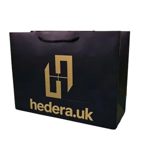 Custom Recyclable Coated Paper Shopping Bags Classic Style Fur Use Twisted Handles UV Flexographic Offset Digital Printing for