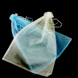 Custom Recyclable Organza Bag for Soft Gift Packaging for Jewelry and Candy for Apparel