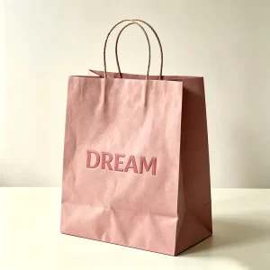 Custom Recycled Packaging Restaurant to Go Carry Coffee Fast Food Takeaway Brown Kraft Big Paper Bag Bolsas De Papel with Handle