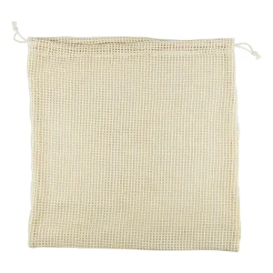 Custom Reusable Eco Friendly Durable Washable Portable Organic Cotton Mesh Shopping Bag Promotional Use All Seasons