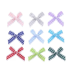 Custom Ribbon Bow Factory Gift Box Packaging Bulk Pre-tied Korean Ballet Style Christmas Holiday Celebration Gift