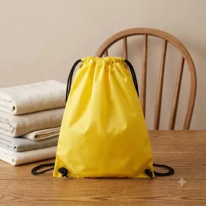 Custom Screen Printed Clothing Shoes Storage Bag Low Order Quantity Non Woven Recyclable Drawstring Travel Dust Pocket Cotton