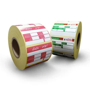 Custom Self Adhesive Paper and Film Size Printing Sticker Labels for Shipping Packaging Labels