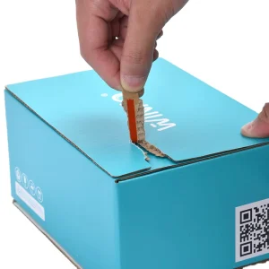 Custom Self Seal Mailing Box Zipper Recycle Paper Packaging Boxes Easy Tear Zipper Shipping Mailer Box Packaging With Logo
