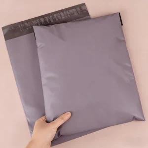 Custom Shipping Resealable Poly Mailer Mailbag Biodegradable Plastic Courier Flyers Bag Flat Silk Screen Printed Clothing Fur