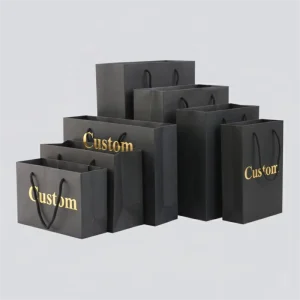 Custom Shoes Clothing Gift Bags Packaging With Logo Small Business Packaging Paper Shopping Bag Gift Bag With Your Own Logo