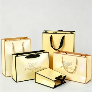 Custom Shoes Printed Paper Bags with Your Own Logo Cardboard Shopping Paper Bag Gift Bags for Small Business