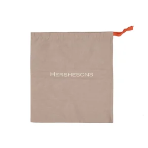 Custom Silk Print Logo Eco Friendly Thin Breathable Khaki Cotton Fabric Drawstring Pouch Dust Bag for Hair Tools Storage