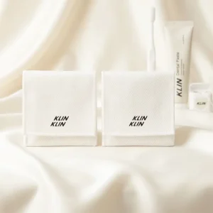 Custom Silk Screen Printed Logo Cotton Earring Dust Pouch for Tooth & Jewelry Storage Packaging Canvas Gift Envelope Bag