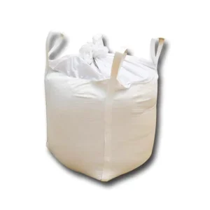 Custom Size 1 Ton PP FIBC Bulk Bag with Spout & Top Fill Skirt Side Seam Loop 5 1 Safety Factor for Cement & Construction