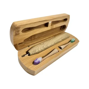 Custom Size Bamboo Wooden Box Logo Printing Gift Bamboo Wood Box With Lock Bamboo Wooden Box Packaging