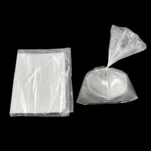 Custom Size Clear Flat Open Dust Cover Laminated HDPE Polyethylene Waterproof Stand Pouch Plastic Bags for Mineral Water Custom