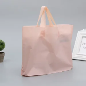 Custom Size Color Plastic Packaging Bag Pouch Shopping Bag Custom Plastic Shopping Bag