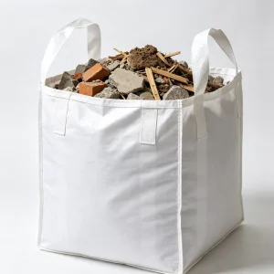 Custom Size FIBC Bulk Ton Bag UV Stabilized PP Super Sack for Mining Ore Building Waste Packaging