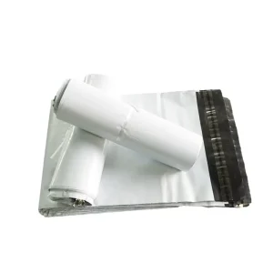 Custom Size White Thickened PE Waterproof Self Adhesive Courier Mailer Bags Safe Secure Seal Packaging for Goods Delivery