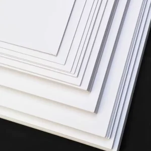 Custom Super High Bulk 0.55mm 210gsm 245gsm 330gsm FBB Paper Board C1S Ivory Board Recyclable for Packaging